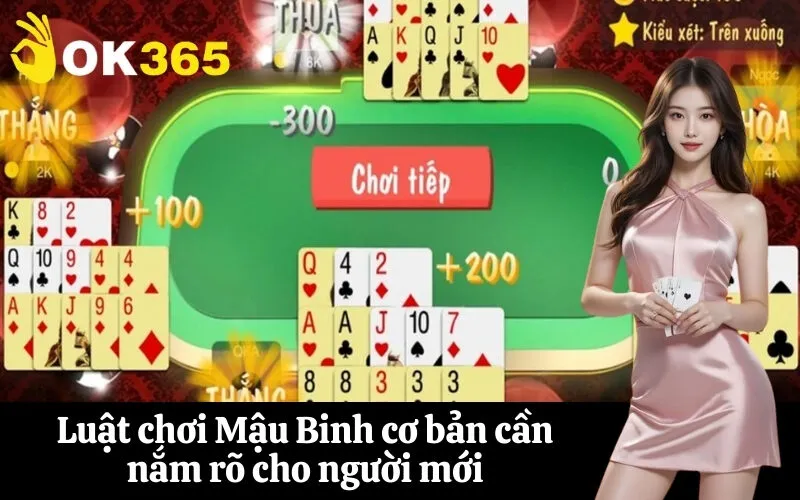 Luật chơi Mậu Binh cơ bản cần nắm rõ cho người mới